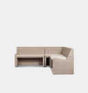 Senna Outdoor L-Shape Dining Banquette