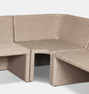 Senna Outdoor L-Shape Dining Banquette