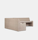 Senna Outdoor L-Shape Dining Banquette