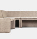 Senna Outdoor L-Shape Dining Banquette