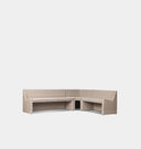 Senna Outdoor L-Shape Dining Banquette