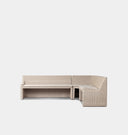 Senna Outdoor L-Shape Dining Banquette
