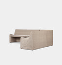Senna Outdoor L-Shape Dining Banquette