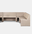 Senna Outdoor U-Shape Dining Banquette