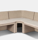Senna Outdoor U-Shape Dining Banquette