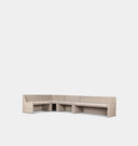 Senna Outdoor L-Shape Dining Banquette