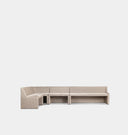 Senna Outdoor L-Shape Dining Banquette