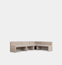 Senna Outdoor L-Shape Dining Banquette