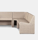 Senna Outdoor L-Shape Dining Banquette
