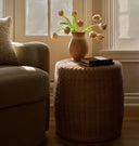 Olivia Wicker Stool