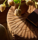 Olivia Wicker Stool