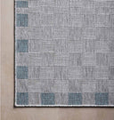Topanga TOP-07 Silver / Blue Area Rug