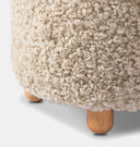 Tocho Shearling Footed Stool