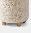 Tocho Shearling Footed Stool