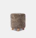 Tocho Shearling Footed Stool
