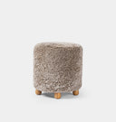 Tocho Shearling Footed Stool
