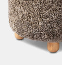 Tocho Shearling Footed Stool