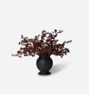 Faux Elderberry Bundle in Large Barro Vase