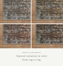 Billie BIL-06 Tobacco / Rust Area Rug
