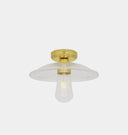 Gal Prismatic Flush Mount