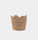 Handwoven Scallop Basket