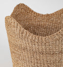 Handwoven Scallop Basket