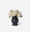 Faux Morning Mist Hydrangea Bundle in Large Barro Vase