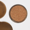 Brass Coaster Set
