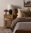 Athens Round Travertine Catchall