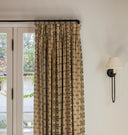 Black Curved Curtain Rod 78"-150"