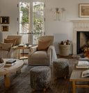 Tocho Shearling Footed Stool