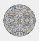 Zuma ZUM-02 Blue / Ivory Area Rug